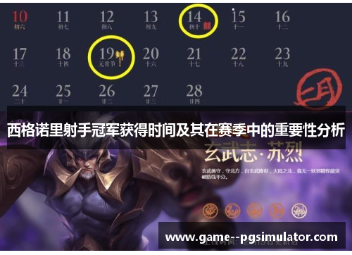 西格诺里射手冠军获得时间及其在赛季中的重要性分析 西格诺里射手冠军获得时间及其在赛季中的重要性分析